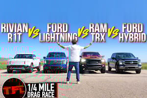 Watch The World's Fastest Production Trucks Go Drag Racing
