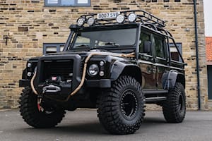 Modified Land Rover Defender Is A Bona Fide Bond Villain