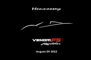 TEASED: Hennessey Venom F5 Roadster Is Coming